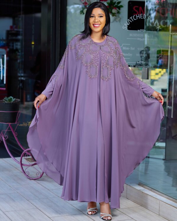 Lilac 2in 1 kaftan